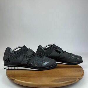 Mens Adidas Powerlift 3.1 Utility Black Weightlifting Sneakers Shoes Size 12.5 D